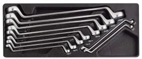 Deltach Ringsleutelset gebogen, 10dlg, M-module