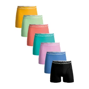 Muchachomalo Heren 7-pack boxershorts effen